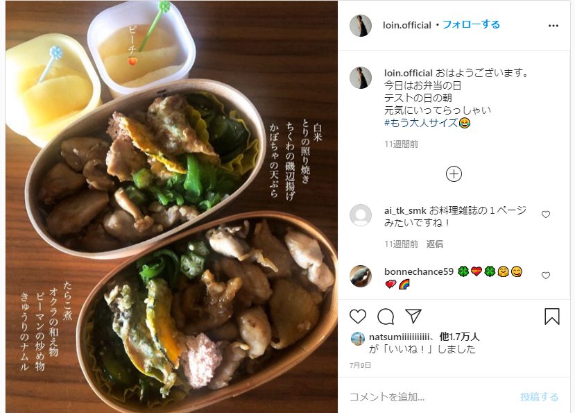 インスタで話題 人気芸能人の美 味 映え まねしたい手作り弁当 Beautism